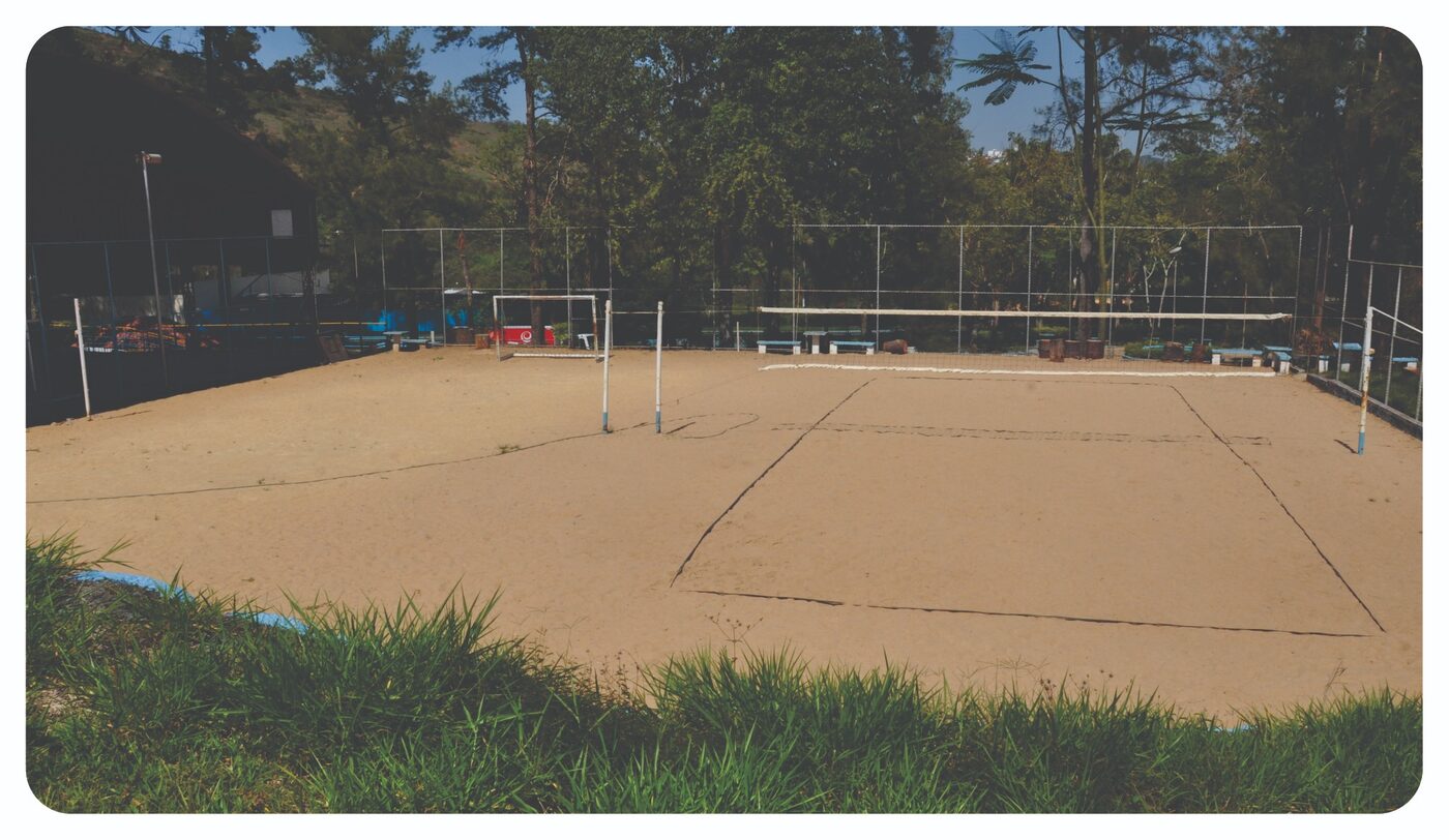 Quadra de areia da Sede Campestre ASE-JF