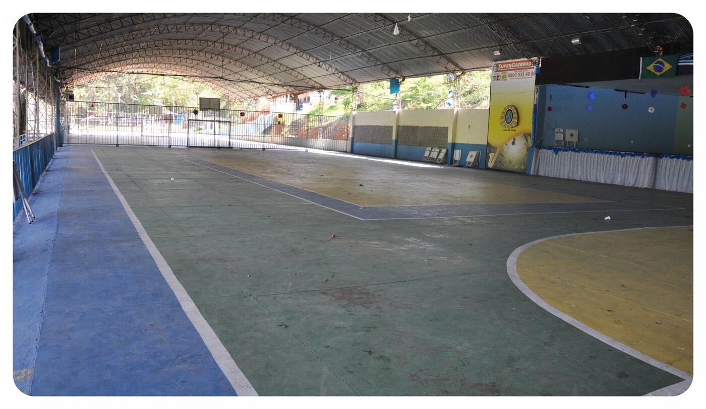 Quadra poliesportiva da Sede Campestre ASE-JF