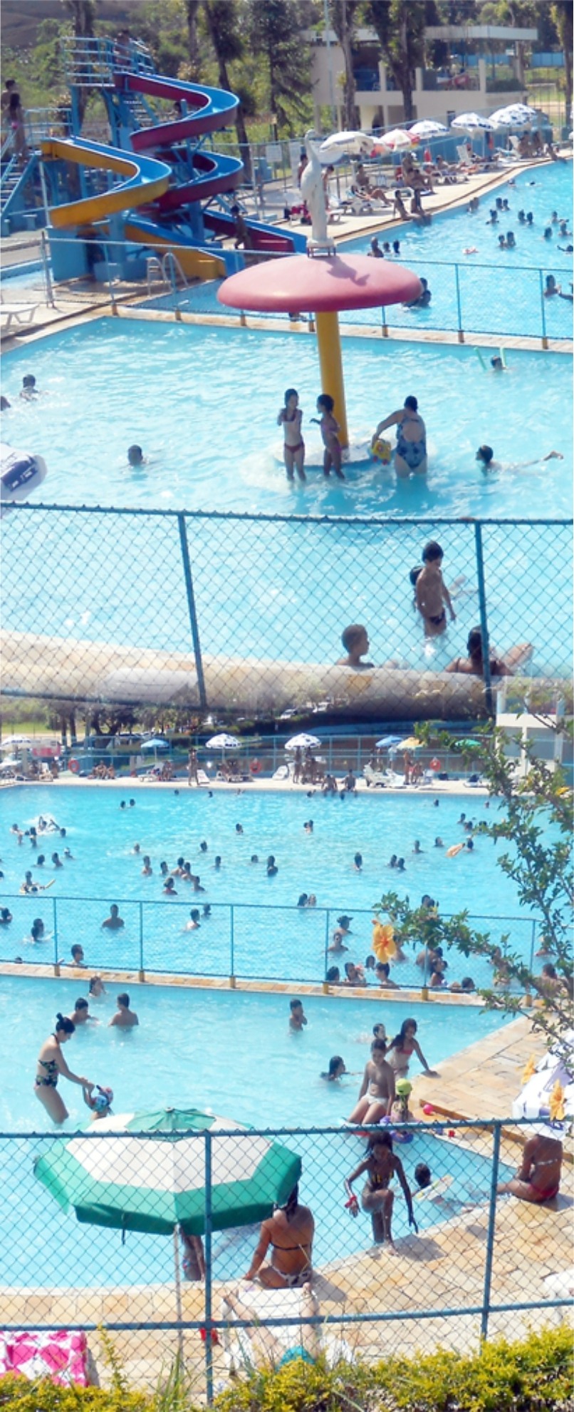 Piscinas da Sede Campestre da ASE-JF